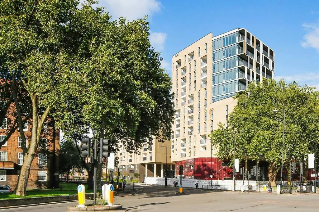 Cool Dalston Studio With Balcony And Gym Apartment London 0*,
