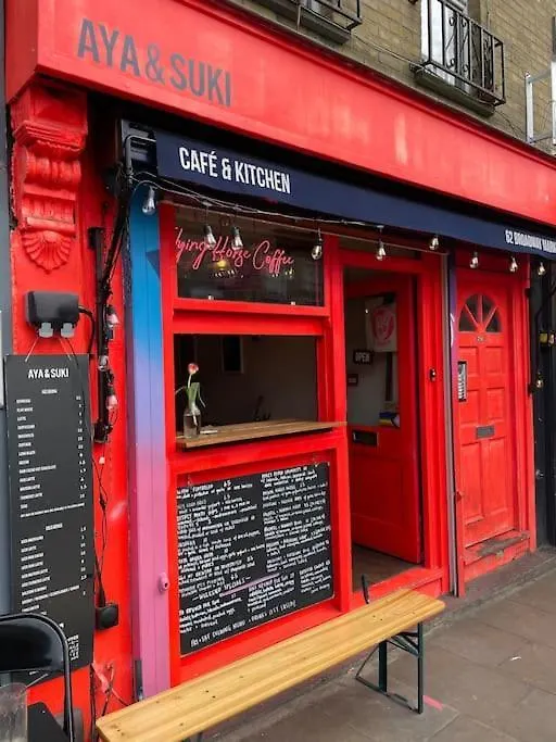 런던 Cool Dalston Studio With Balcony And Gym 아파트 0*,  영국