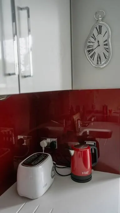 런던 Cool Dalston Studio With Balcony And Gym 아파트 영국